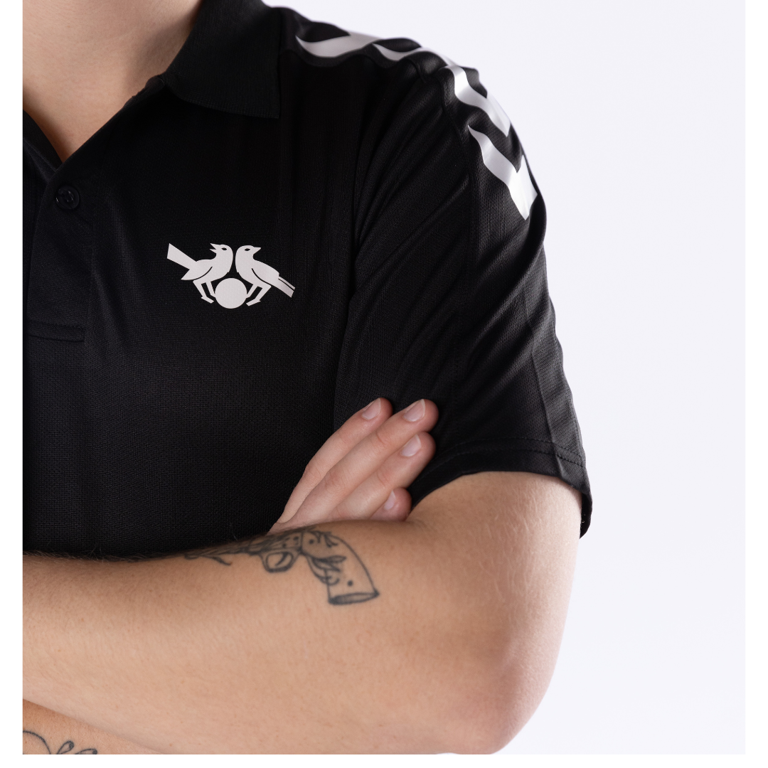 Black Hummel Polo