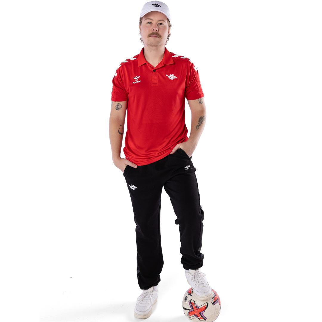 Red Hummel Polo
