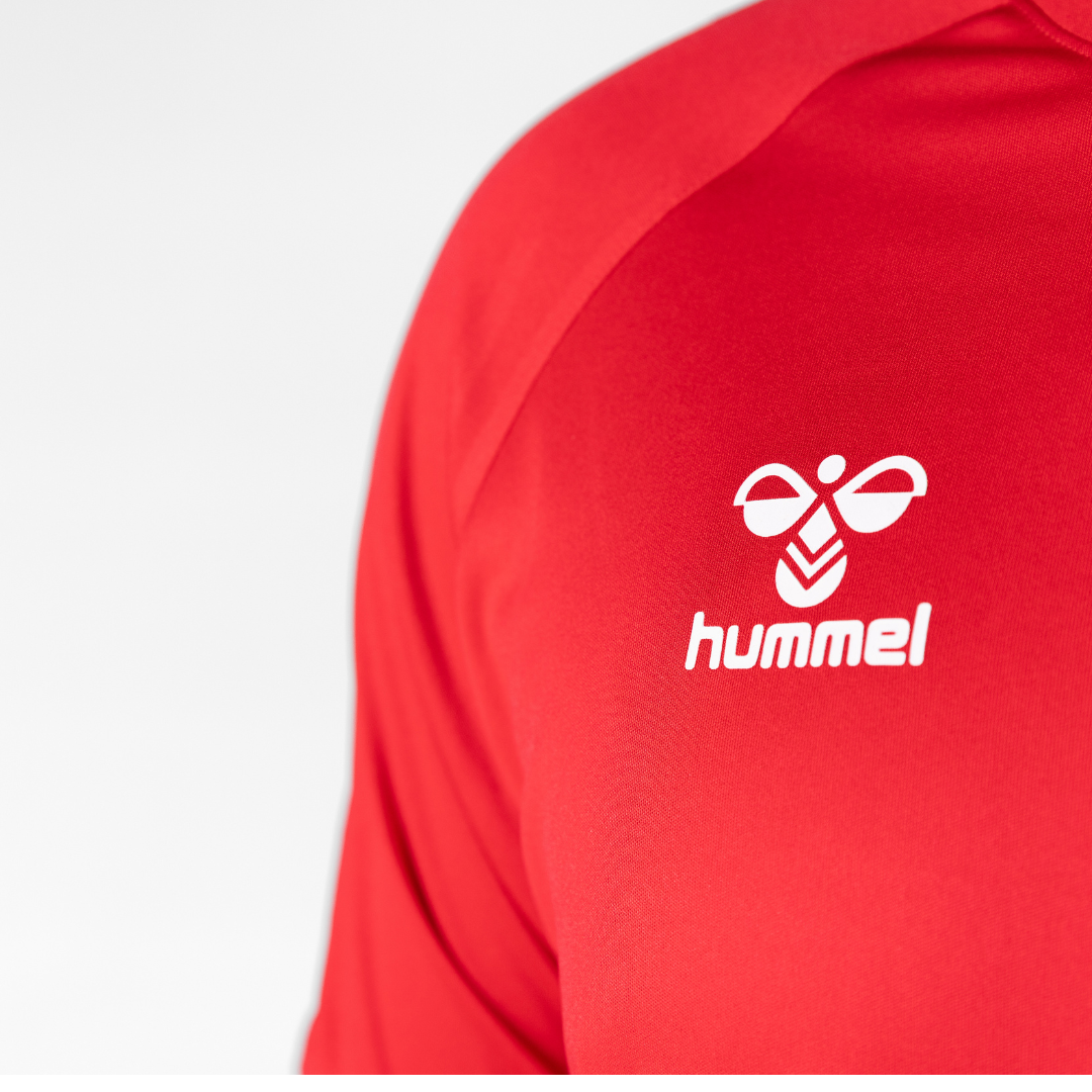 Mens's/Women's/Youth Red Hummel Core Poly T-Shirt