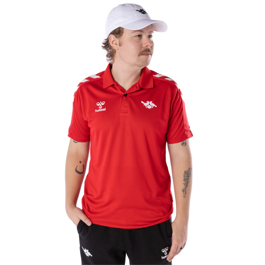 Red Hummel Polo