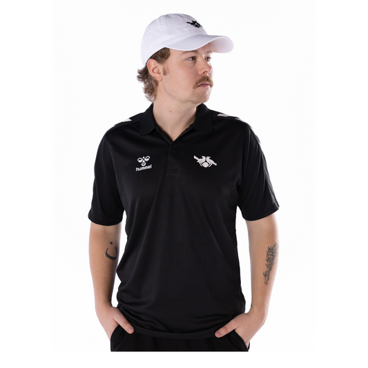Black Hummel Polo