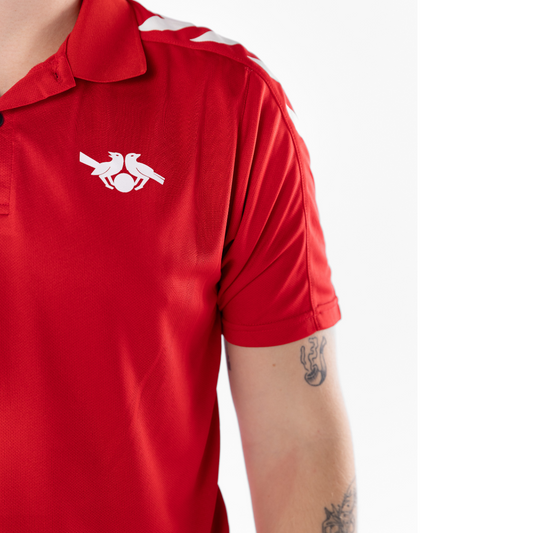 Red Hummel Polo