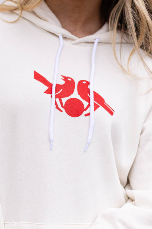 Adult Hoodie with Birds